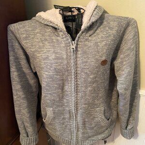Buffalo David Bitton small wenzel sherpa coat new with tags